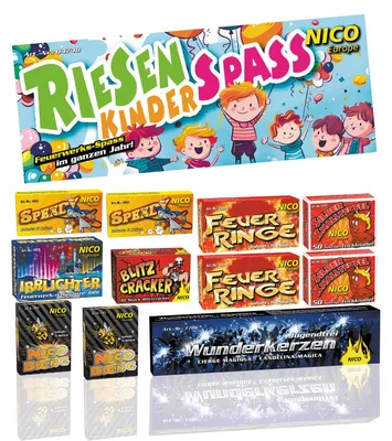Produktbild von Riesen-Kinderspaß ca. 200 Teile Kat.1