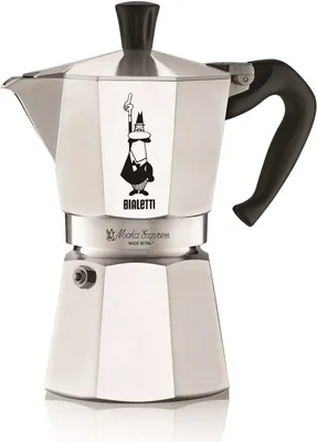 Produktbild von BIALETTI Espressokocher Moka Express 4 Tassen