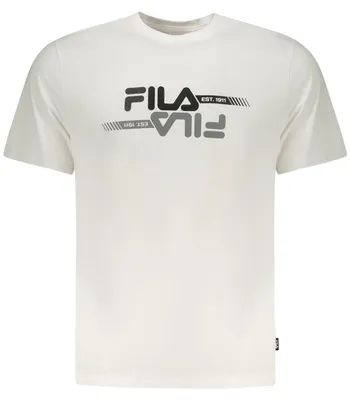 Obrázek produktu pro FILA Herren-T-Shirt mit kurzen Ärmeln, weiß