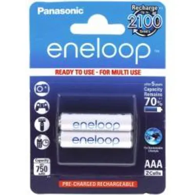 Obrázok produktu pre Nabíjacie mikrotužkové batérie AAA 2ks v balení (BK-4MCCE/2BE) - Panasonic eneloop original