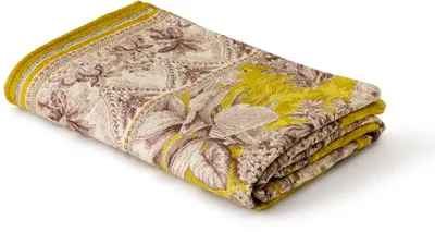 Immagine prodotto di Bassetti Boboli, coperta decorativa, giallo limone, 270 x 270 cm