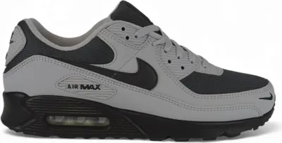 A side view of a Nike Air Max 90 sneaker.