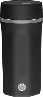 Obrázek produktu pro Přenosná cestovní rychlovarná konvice 500 ml Přenosná rychlovarná konvice z nerezové oceli pro vaření vody 300 W Netěsnící dvoustěnný osobní vařič s funkcí udržování teploty