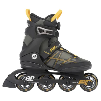 Produktbild von K2 Inline Skates F.I.T. 80 BOA grey - mustard Größe 40,5