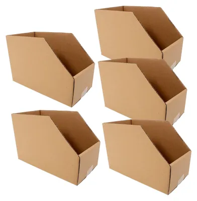 Produktbild von 5 Stück Wellpappkartons zum Packen und Aufbewahren