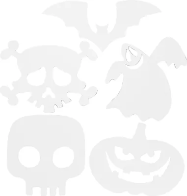 Produktbild von Creativ Company 234610, Karton, Weiß, Junge/Mädchen, Halloween, 250 mm, 170 mm
