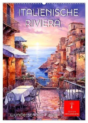 Produktbild von Italienische Riviera - wunderschöne Küste (Wandkalender 2026 DIN A2 hoch), CALVENDO Monatskalender