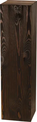 Produktbild von Holzsäule 75x20x20 cm, Blumensäule, Dekosäule, Bodenwindlicht-Ständer, Baumstamm Deko, Holzblock-Optik Säule, Stabil & Langlebig, Natürliche Holzoptik