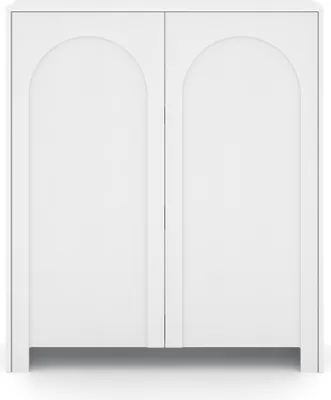 Image de Commode : deux portes, blanche