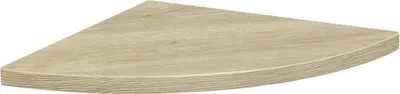 Produktbild von Dolle Regalboden Eckregal Eiche Lite 30 x 30 x 1,9 cm sand melaminbeschichtet