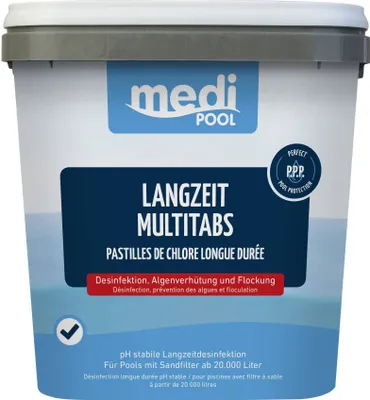 Produktbild von mediPool - Langzeit - Multi Tabs 200 g 5,0 kg