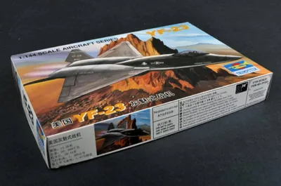 Productafbeelding van Trumpeter Lockheed YF-23, schaal 1:144, artikelnummer 01332