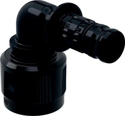 Obrázek produktu pro Geberit GE Mepla, přechodový úhelník, MasterFix, PVDF, 90°, d16mm x RpMF1/2, 1 ks.