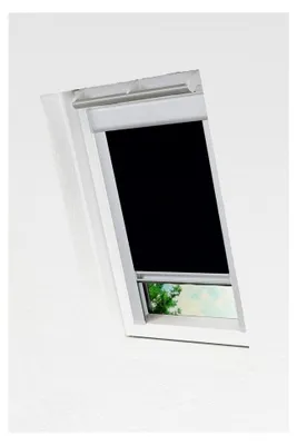 Produktbild von Dachfensterrollo abdunkelnd schwarz für Velux Dachfenster CK04, (B x H) 97,30cm x 141,70cm