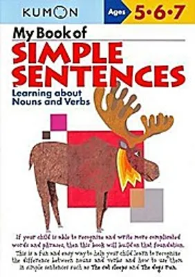 Zdjęcie produktu dla Kumon My Book of Simple Sentences