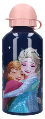 Image de Bouteille d'eau Frozen - Gourde robuste de 500 ml avec un bouchon pratique pour boire