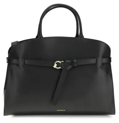 Produktbild von Coccinelle Handtasche aus Kalbsleder in Schwarz E1TLA180101_001