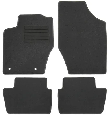 Fußmatten-Set für Peugeot 307 Limo + 307 Break, 06/2001-04/2008, 4-teilig