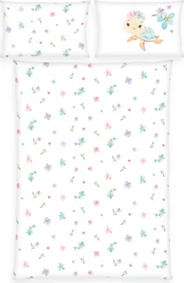 Produktbild von Little Turtle Flanell-Bettwäsche