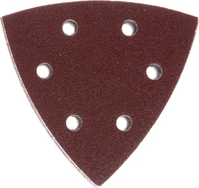 Produktbild von Schleifblatt-Set für Deltaschleifer, 93 mm, 60 - 240, 6 Löcher, 25er-Pack