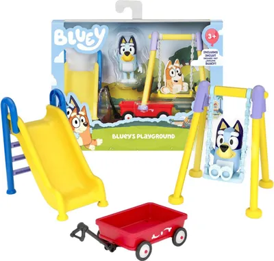 Produktbild von Elchspielzeug Bluey Mini Speelset Blueys Spielplatz