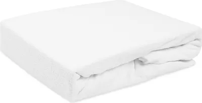 Zdjęcie produktu dla Prześcieradło frotte z gumką 160x200 001 białe Darymex