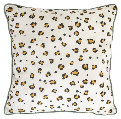 Immagine prodotto di Cuscino per bambini LEOPARD con motivo leopardato, 40 x 40 cm