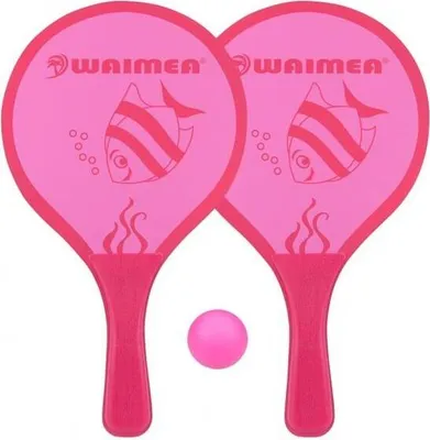 Produktbild von beachball-Set Animal 3-teilig rosa