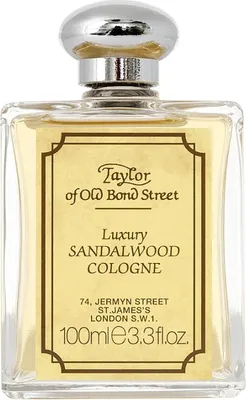 Produktbild von Taylor of old Bond Street Eau de Cologne 100ml Sandelholz klassischer Fougère Duft