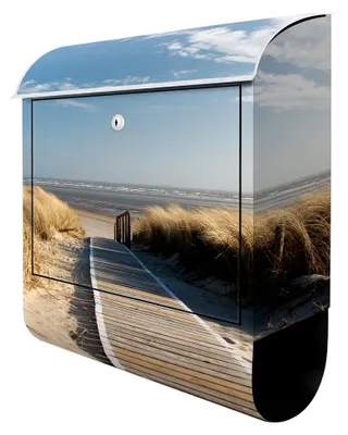 Produktbild von Briefkasten mit Zeitungsrolle Ostsee 46cm x 39cm