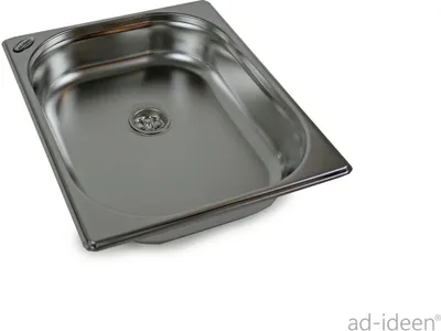 Immagine prodotto di Lavello in acciaio inox Lavello camper + scarico 325x265x65 3/4" T6