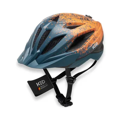 Image de Casque Ked Street Junior Pro pour enfants vert arcade-orange mat Taille M (53-58 cm)