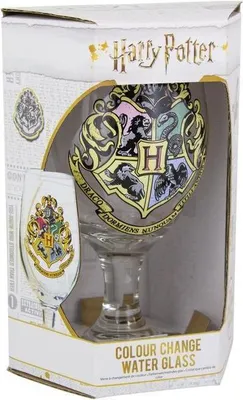 Produktbild von Harry Potter Hogwarts Farbwechsel Glas 300ml