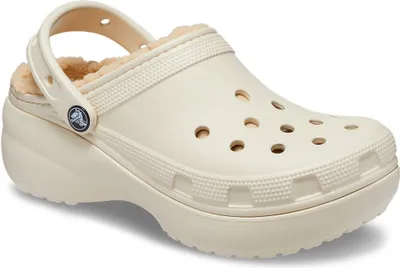Produktbild von Crocs Classic Platform Lined Holzschuhe Beige EU 36-37 Frau Beige EU 36-37