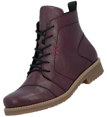 Immagine prodotto di Stivaletti da donna Rieker, modello 73500-30, colore rosso (borgogna)