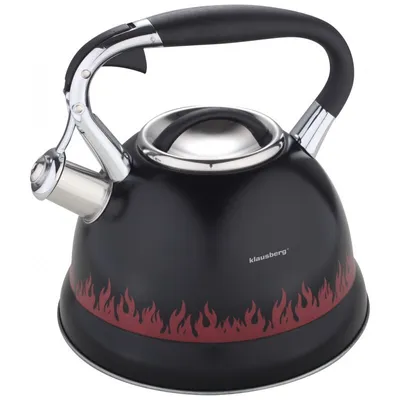Produktbild von Flötenkessel, schwarz, 2,7 L