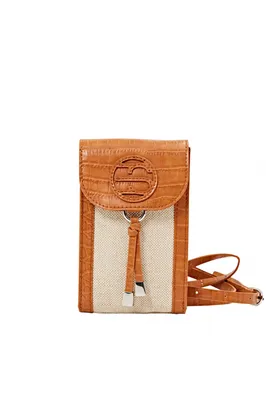 Produktbild von ESPRIT Umhängetasche Handytasche Rachel Phone Bag Caramel braun mehrfarbig