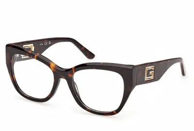 Produktbild von Guess GU50356 Dark havana 52/18/140 Damen Brillen