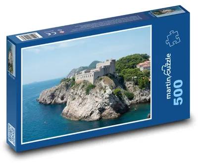 Zdjęcie produktu dla Puzzle 500 Dubrownik - Stare Miasto, Chorwacja - martinpuzzle