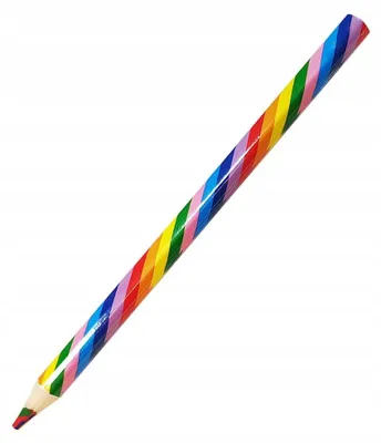 Produktbild von Strigo Dickbuntstift Regenbogen für Kinder, mehrfarbig