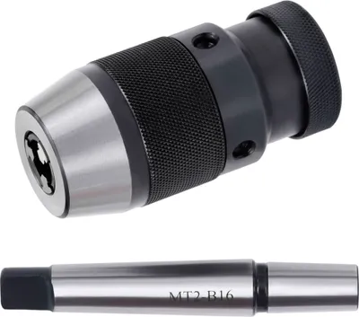 Image de vidaXL Mandrin à serrage rapide MT2-B16 avec plage de serrage de 13 mm