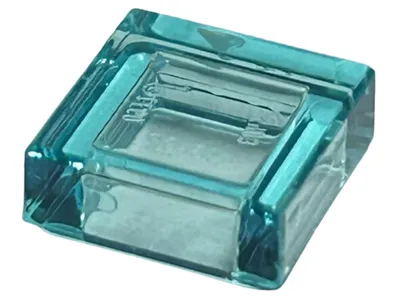 Produktbild von Lego® 1x1 Fliesen 3070 - 50 Stück Trans - Hellblau