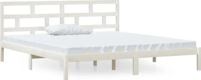 Zdjęcie produktu dla VidaXL 3101199, Biały, 146 cm, 195,5 cm, 100 cm, 1400 x 1900 mm, 1460 x 40 x 1000 mm