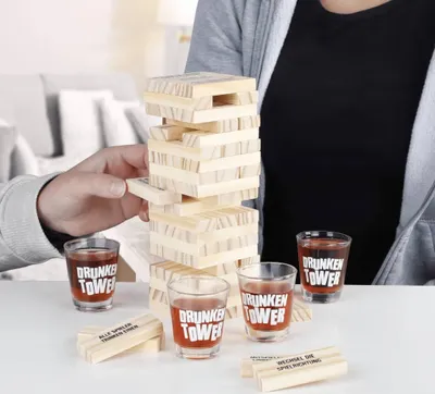 Produktbild von Hi Hi Trinkspiel Hölzer Tower