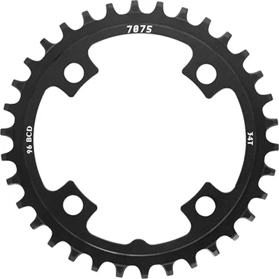 Produktbild von SunRace Kettenblatt CRMX0V Narrow Wide, 34Z schwarz, Ø = 96mm, 11-fach