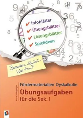 Produktbild von Fördermaterialien Dyskalkulie