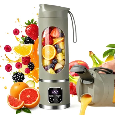 Tragbarer Smoothie-Maker 500 ml, Mini-Mixer To Go, USB-C