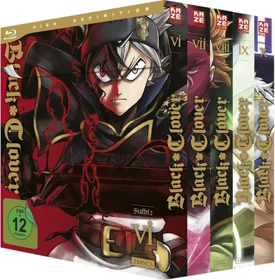 Produktbild von Black Clover - Staffel 2 (BR) 5Disc Gesamtausgabe, Bundle