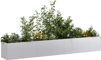 Zdjęcie produktu dla vidaXL Sadzarka 280x40x40 cm Stal ocynkowana