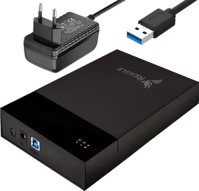Produktbild von Reagle Case Hub Gehäuse Hdd Ssd 3.5" Sata Iii Usb 3.1 10Tb